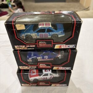 Lot Of 3. Racing Champions 1:43 Scale Die Cast: Bill Elliott‎ #9. #89 And  # 21